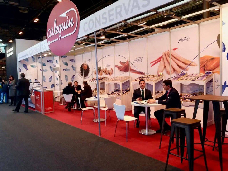 Ya estamos en marcha en nuestro stand del Salón Gourmets... Os esperamos en el Pabellón 4 y el Stand 4810 para disfrutar con nuestras novedades y deliciosas conservas de gran calidad... #SG19 @SalonGourmets #Cantabria