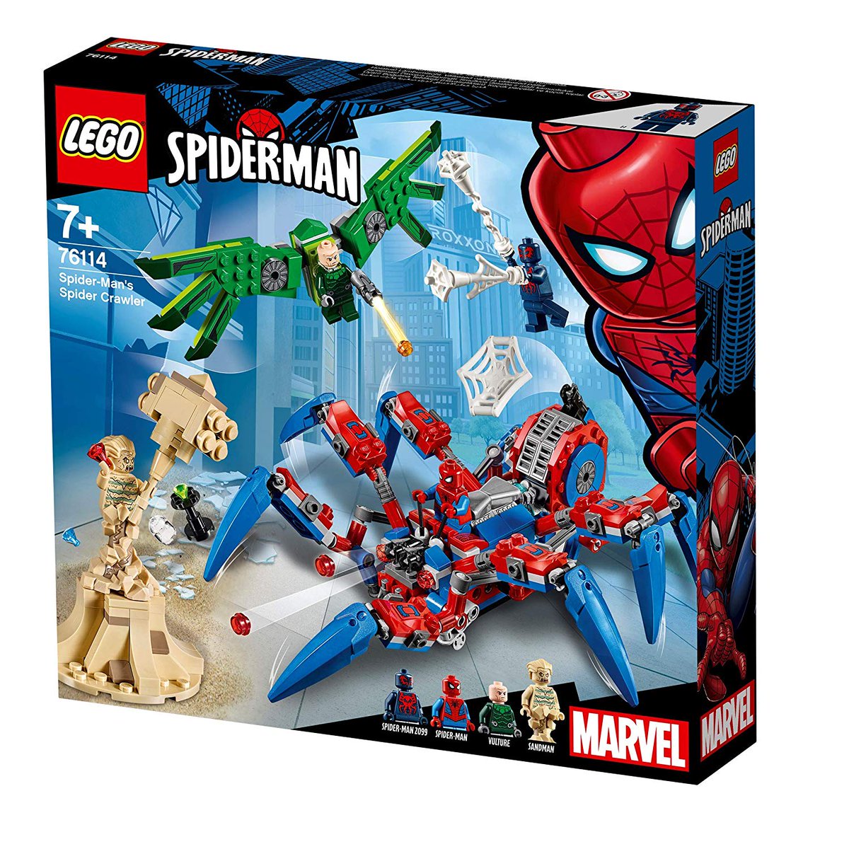 🇬🇧 BEST PRICE WE’VE SEEN: LEGO Marvel Super Heroes Spider-Man’s Spider Crawler - 76114 RRP: £34.99 NOW: £22.39 36% - amzn.to/2OXkfNK -