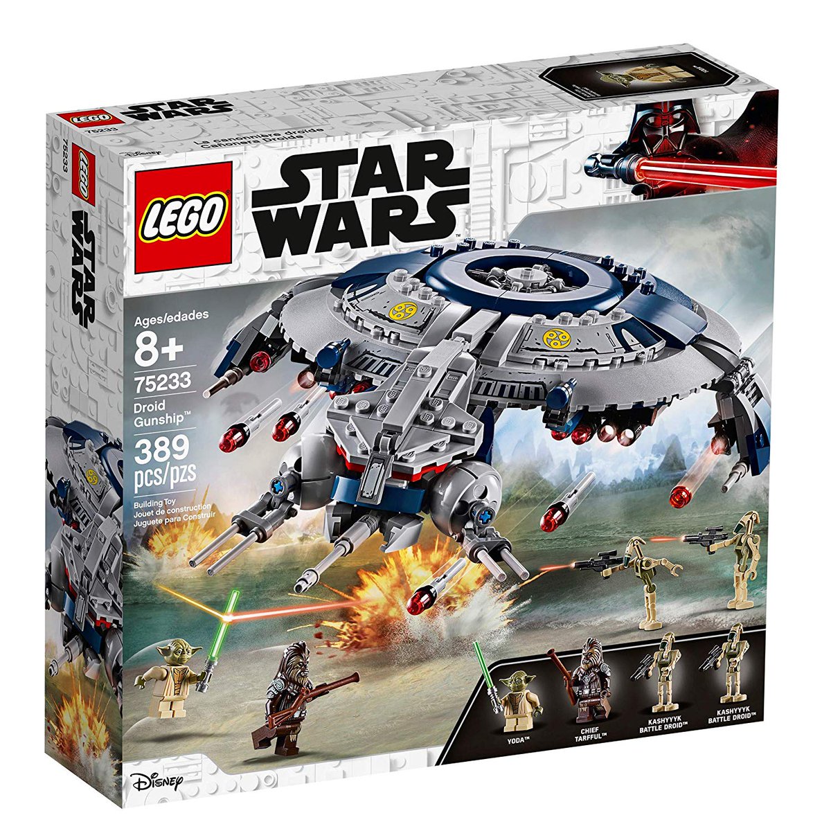 🇬🇧 BEST PRICE WE’VE SEEN: LEGO Star Wars The Revenge of The Sith Droid Gunship - 75233 RRP: £54.99 NOW: £32.99 40% - amzn.to/2UHP7Hv -
