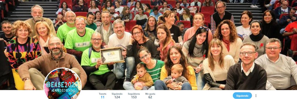 Aún con la emoción a flor de piel por este magnifico <a href="/EABE2019/">EABE19</a> #eabe2019 y el abrazo de toda la familia eabera en su despedida. Eabe termina y comienza de nuevo <a href="/EABE2020/">EABE2022</a> #EABE2020 con idéntica fuerza e ilusión, !Mucha fuerza a los que toman el relevo!Millones de gracias Granada!