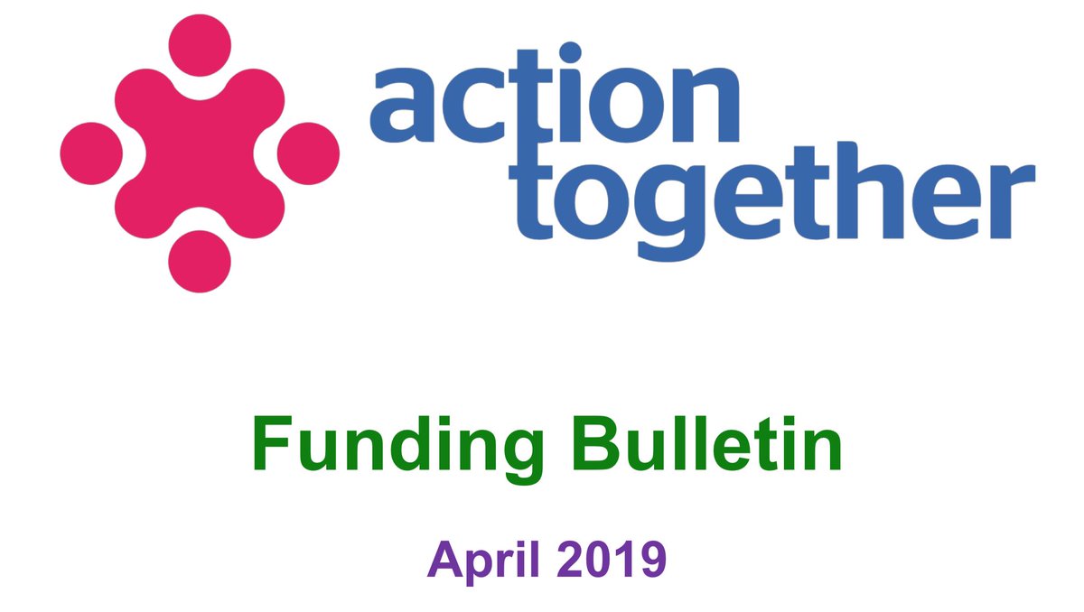 Action Together is here to help your organisation secure the right resources to meet the needs of local communities across #Oldham &amp; #Tameside. Our latest #funding bulletin can be downloaded here: ow.ly/khQX30oicXN #fundraising #charity #strengthenothers