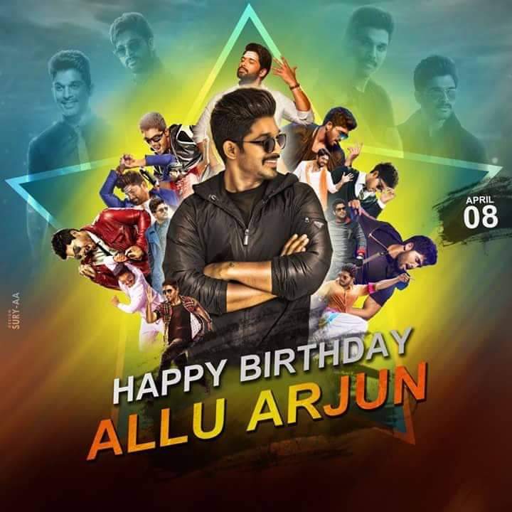 Happy Birthday stylish star Allu Arjun 