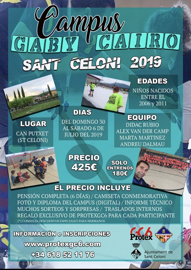 club_pati's tweet photo. Aquests any també campus amb en @GabyCairo06 del 30 de juny al 6 de juliol #OkSantCeloni #SantCeloni #CPSC https://t.co/ScSuKi21Cz