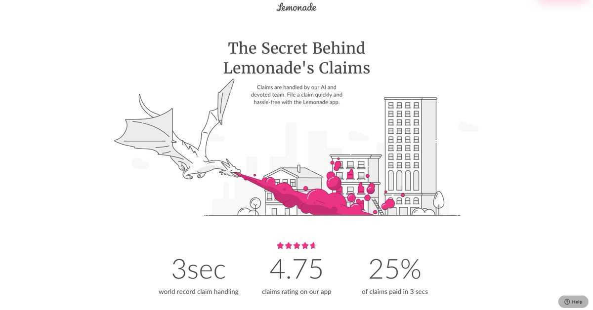 FGraillot's tweet photo. In the meantime, several #InsurTech startups (e.g. Lemonade) are revamping the entire process by automating the claim process:
1) Do I need to reimburse the customer = Fraud detection
2) How much should I reimburse = Scoring https://t.co/xQotGc0WlY