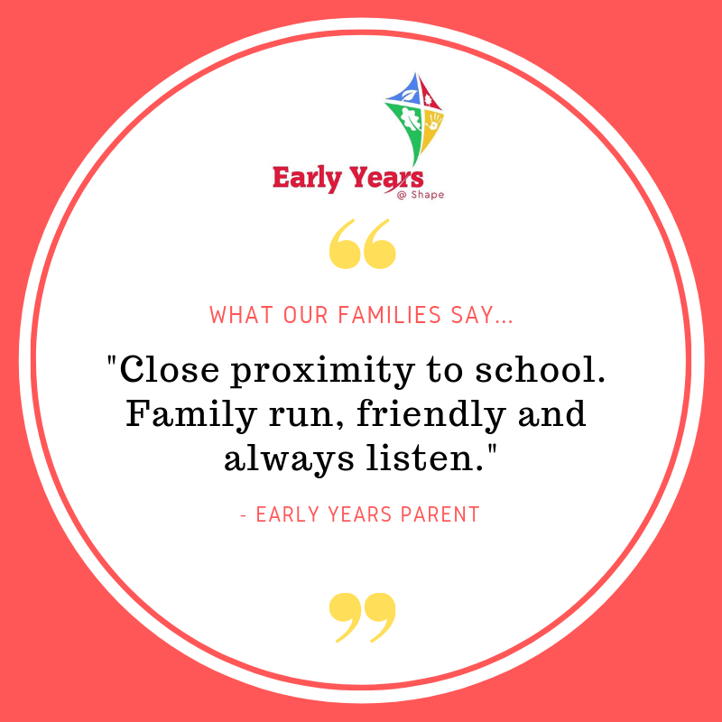 EarlyYearsShape's tweet image. We received some fantastic #Feedback from one of our @EarlyYearsShape Childcare Service Parents this week. We really appreciate hearing from all of our lovely families! If you have any feedback for us, please do let us know by emailing us - info@eyshape.com 
#ChildCare #Nursery