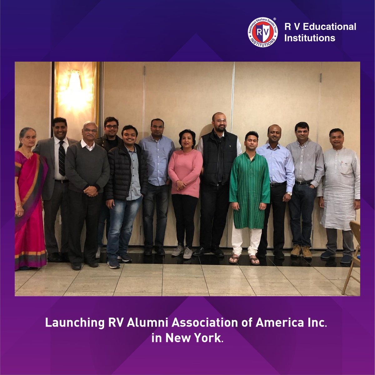 RVInstitutions's tweet photo. The RV International Alumni Foundation was launched in the presence of Joint Secretary, Mr. D.P Nagaraj. This is our first step towards creating a network for our ever-growing alumni.
#RvGroup #Alumni #Rvinstitutions #education #educationalinstitution #InternationalAlumni https://t.co/VnOE4rZTHp