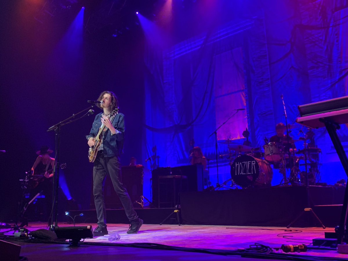 JamieBlaase's tweet photo. @Hozier Thanks for an incredible night! #WastelandBaby https://t.co/2c2Tmf54T9