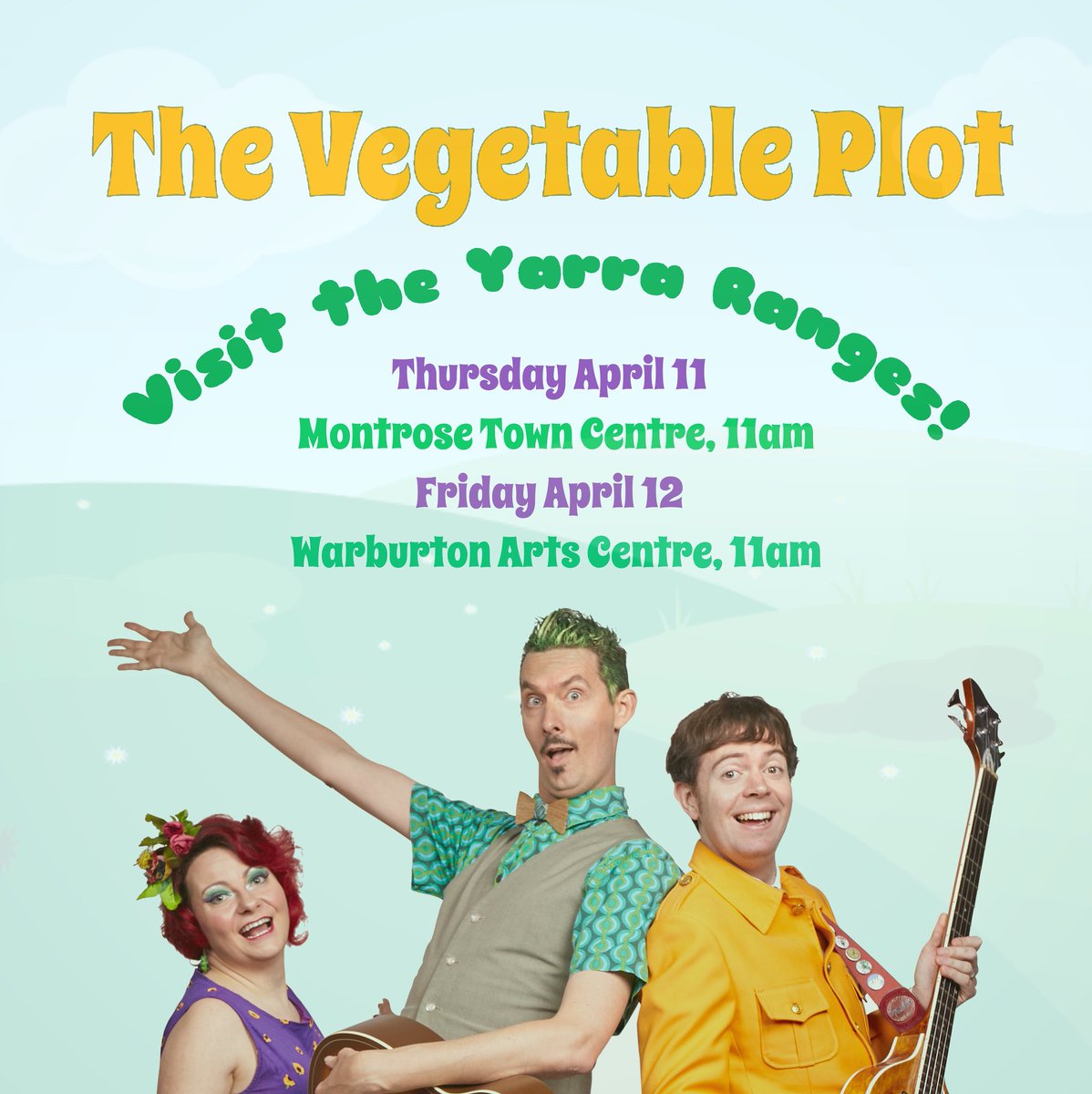 The Fresh Beets Tour continues with a couple of extra special gigs this week! 💚🤘 Veggies meet the Ranges! Tickets $12 📣 Grab ‘em at thevegetableplot.com.au