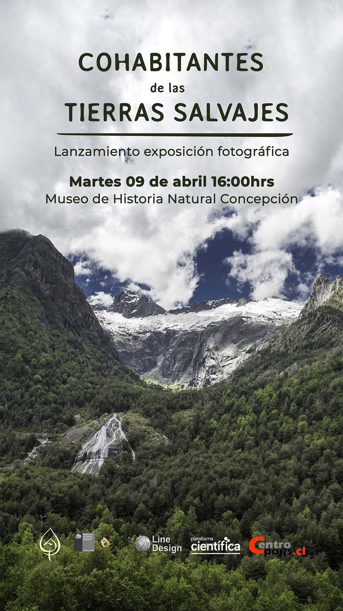 PlataformaCyT's tweet photo. Exposición fotográfica #CohabitantesDeLasTierrasSalvajes rescata patrimonio natural de nuestro territorio en el #MHNC https://t.co/lZ7HpkF5fj #EventoCyT #Montaraz #BastianGygli INAUGURACIÓN: MARTES 9 ABRIL, 16:00 HRS. EN @MHNConcepcion https://t.co/Y9GcQpieeA