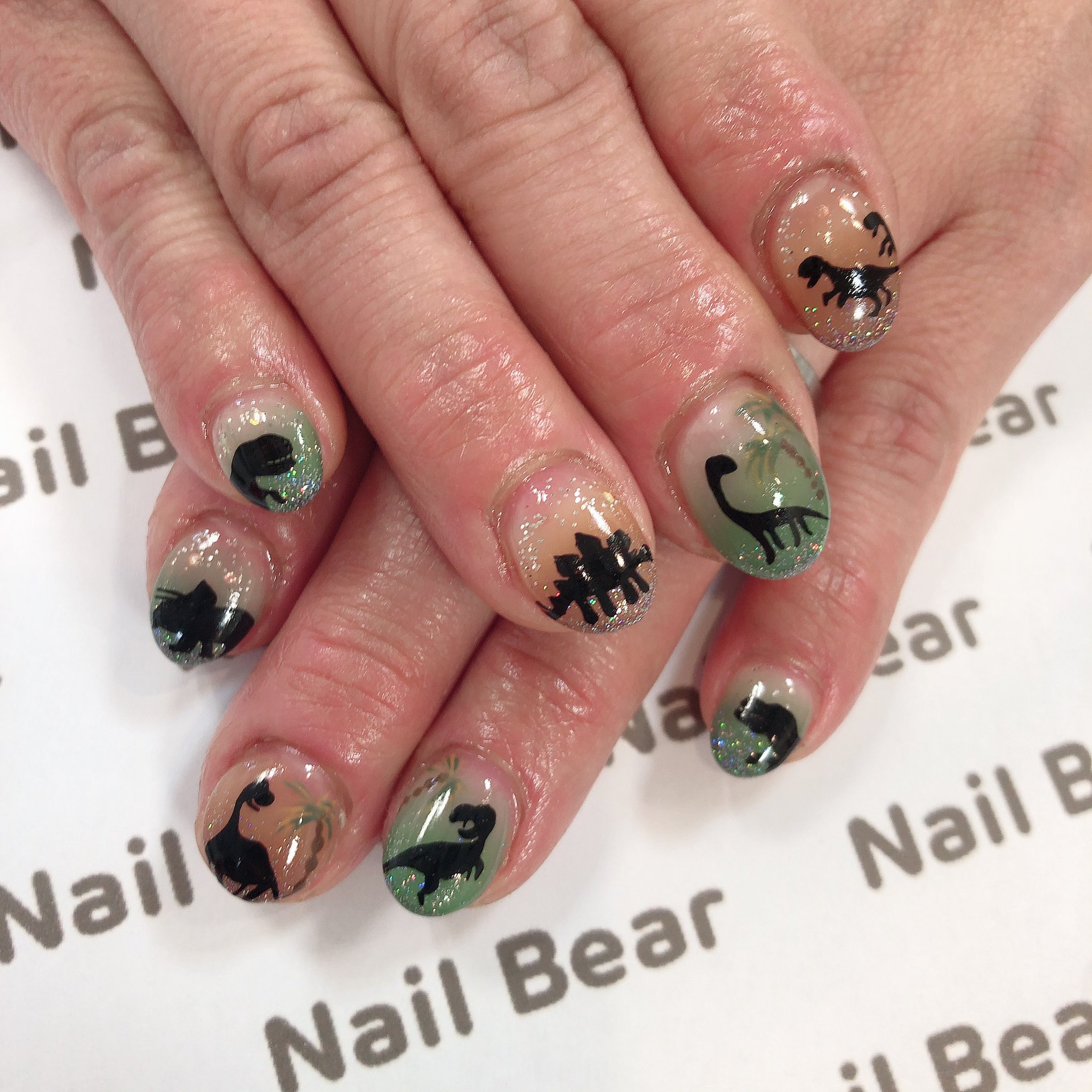 تويتر Nail Bear 久米川 まったり更新 على تويتر フリーアートコース2は9 7円 税込 東村山 久米川 久米川ネイルサロン Nailbear ジェルネイル 恐竜ネイル カラーグラデーション スピノサウルス トリケラトプス プテラノドン ティラノサウルス