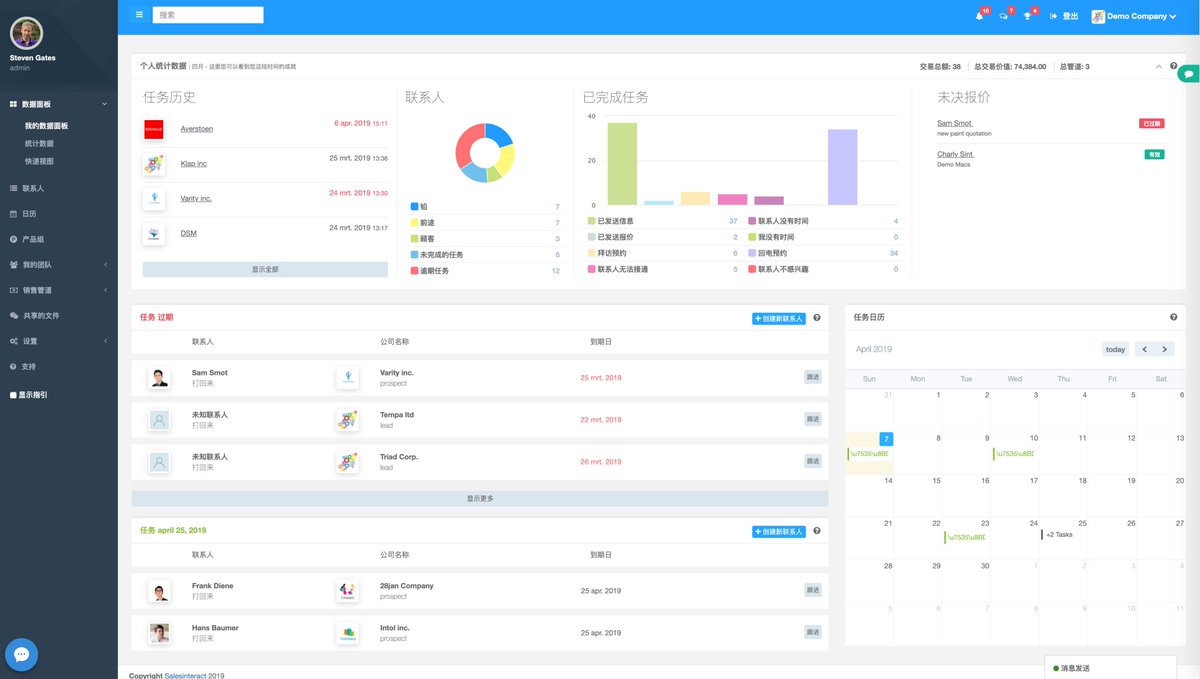 Salesinteract tweet picture