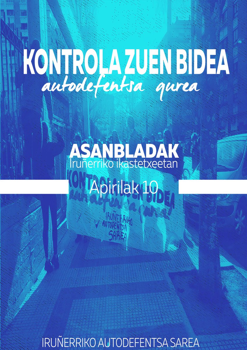 🔴Adi! 
Asteazkenean asanbladak burutuko ditugu Iruñerriko ikastetxeetan!