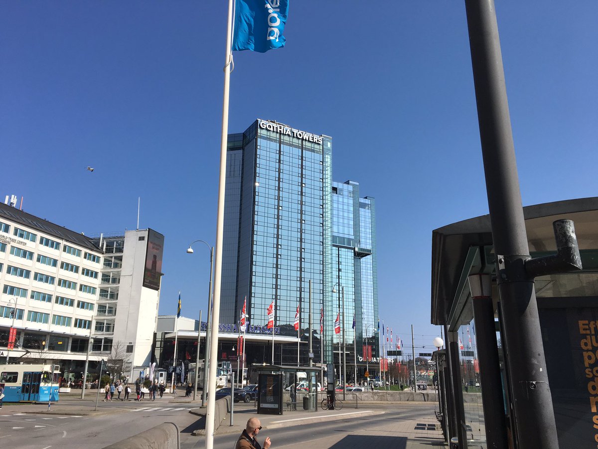 OutsideNumber9's tweet photo. #AWC19 @AssnExecs 
‘the best little city when it rains’ #Gothenburg - only sunshine so far though https://t.co/O0ty1aAgY7