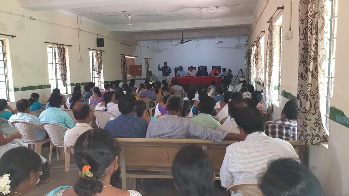 Role Health Workers in ODF Movement, Addressed at Dist level Health Officer's Meeting and Made them to ensure Health Workers IHHLs and to be part of Nigha Committees..
<a href="/TSSBMG/">Swachh Telangana Gramin</a> <a href="/swachhbharat/">Swachh Bharat Mission - Grameen</a>