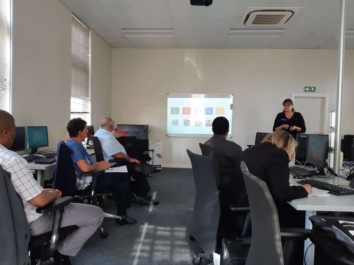ITeladia1's tweet photo. #GoogleSA/WCED workshop on Cyber Wellness: online safety #Metro Central #Collaboration between Life Orientation and e-learning #Social media lawyer engagement @JJ_Stellies @DrDarrenGreen @WCEDnews @KarenR_Dudley18 @WCED_HOD @SalieA_ @Dr_Eve @DebbieSchafer https://t.co/UiANGCyOD7