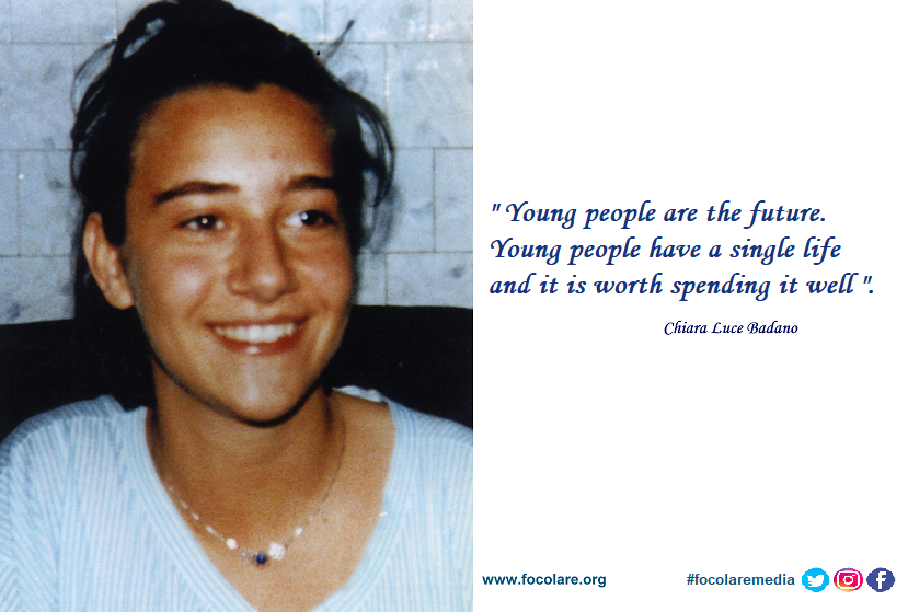 Focolare_org's tweet photo. Chiara Luce Badano

#focolaremedia #focolari #focolares #focolarini #movimentodeifocolari #focolaremovement #chiaralubich #lubich #mondounito #unitedworld #unitedworldproject #chiaraluce #badano #luce #chiaralucebadano https://t.co/BjLA24WyzW