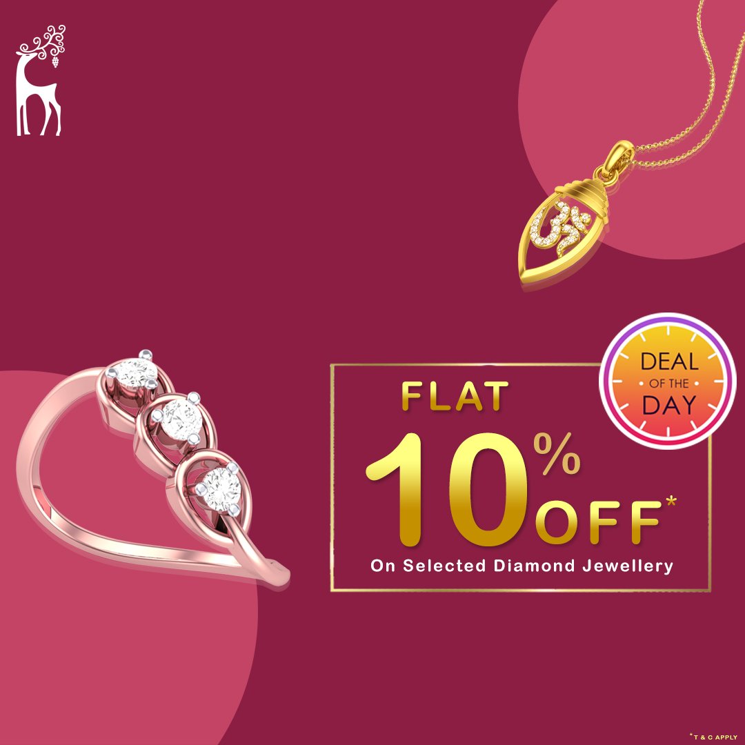 kasturidiamond's tweet photo. Explore our latest designer diamond jewellery collection with flat10%off on selected design. Select best design for you that will add an extra touch in your outfit. 
For more details: https://t.co/eQWDrjnPsr
#jewellery #diamond #flat10off  #fashion #diamondjewellery #mondaymood https://t.co/G7Nb5W58at