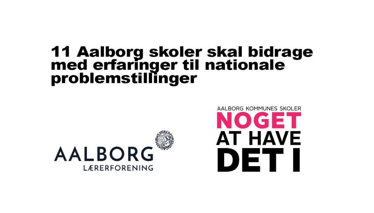 Skoler i Aalborg tweet media