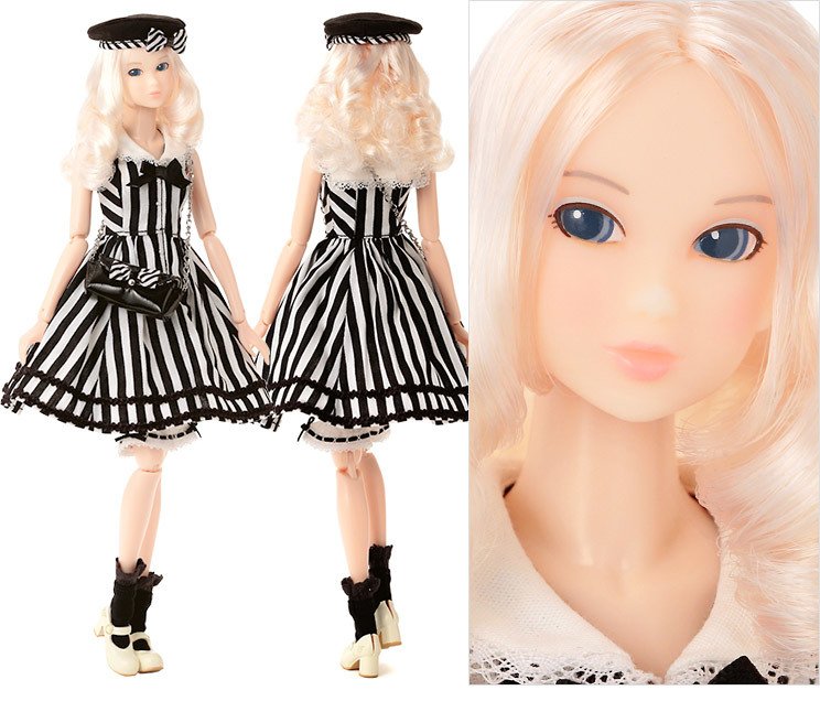 シャーリーテンプル　momoko doll WHITE LILY dress シャーリーテンプル momoko doll WHITE LILY dress