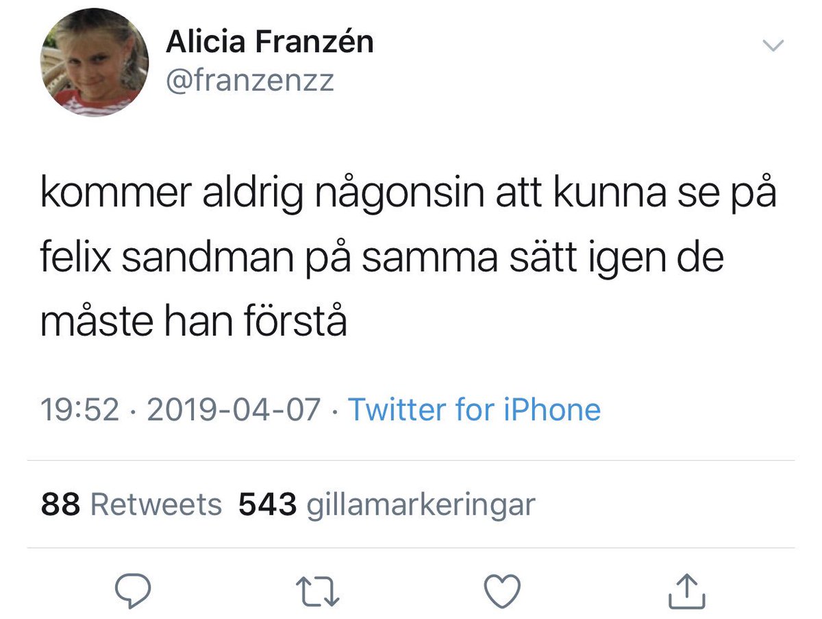 Elleenlinder's tweet photo. @gustav_engstrom @FelixSandman Jag dömer han inte, tyckte bara han gjorde rollen sjukt bra. Även många (inkl. mig själv) som lätt kopplar rollen till den riktiga personen. T.ex. dessa tweets nedan, bara det att jag känner heeelt tvärtom? https://t.co/RzCyLaOQsM