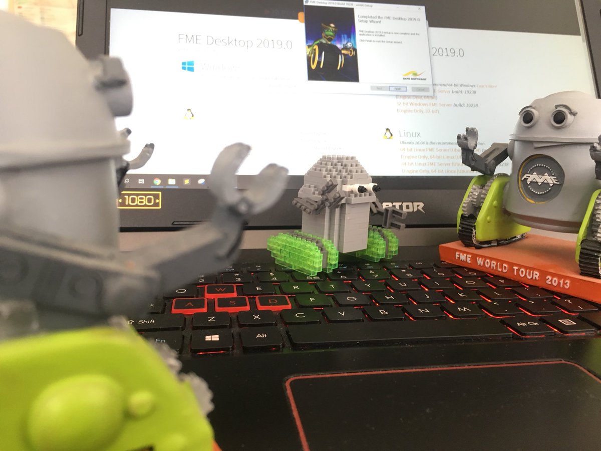 redgeographics's tweet photo. It’s a FME Zipster party! #fmerocks @SafeSoftware @FMEZipster https://t.co/1qyBMjxr80