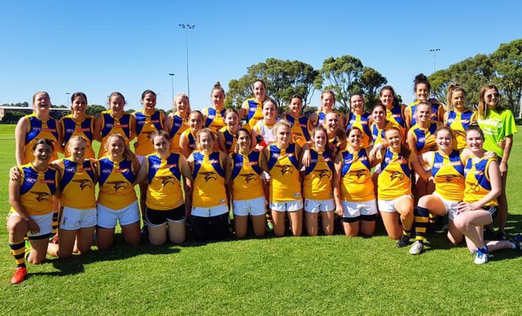 WCAFC1's tweet photo. Our DOMINANT womens team celebrated a win in their scratch match vs North Beach over the weekend 👑👑 more success on the horizon for the strongest girls team in the state https://t.co/fcytCngnqZ