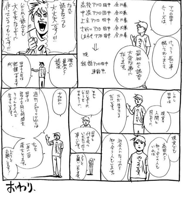 のりつけ雅春 結婚アフロ田中 連載中 Zenbutukawarete さんのマンガ一覧 リツイート順 3ページ ツイコミ 仮