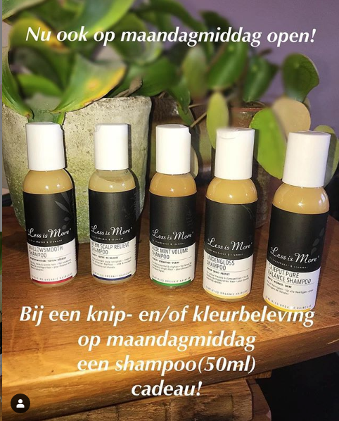 DeDuurzameKaart's tweet photo. Ga eens op maandag naar de kapper!
Bij @PuurGeknipt https://t.co/TCFEUze6F3 krijgt je op maandagmiddag bij knippen of haar verven een shampoo (50ml) cadeau🎉
#gratis #puurgeknipt #voorstraatwest #dordrecht #maandagmotivatie #shampoo #organic #haarkleuring #natuurkapper https://t.co/kv2HnhdpZN