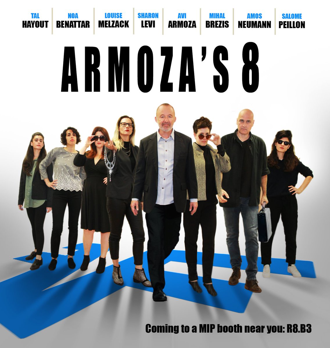 ArmozaFormats's tweet photo. We’re ready to meet!
Coming today to a MIP booth near you, the Armoza 8 are looking forward to seeing you this week at R8.B3.
#MIPTV2019 #ArmozaFormats #MeetUsatMIP https://t.co/vXsjr4Cozc