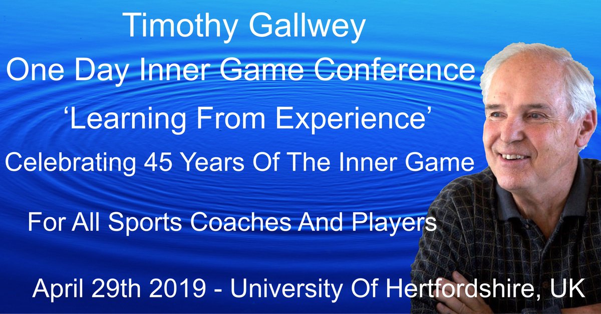 Pete_Farthing's tweet photo. Rare Opportunity To See Tim Gallwey In The UK In Person!
Last Day Of Early Bird Pricing Today April 8th!
https://t.co/2NfHZjW7gu
@the_innergame @Coach4Belief @connected_coach https://t.co/9g9Dgpq4xn
