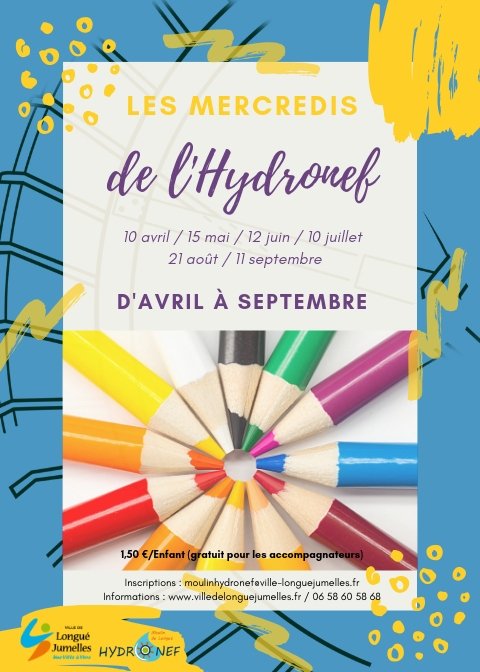 LongueJumelles's tweet photo. [#vacances] Ateliers #MercredisDelHydronef 
💻Inscriptions✏️ : https://t.co/BJdap0yqHR
➡️ Mercredi 10 avril : Atelier fabrication de la farine @Moulin Hydronef ... 😸⚙️💦 #AtelierPatrimoine #Hydronef #PourLesEnfants #animations2019 #JeunePublic @Radio Barbouillots @barbouillots https://t.co/jkun5zfIDW