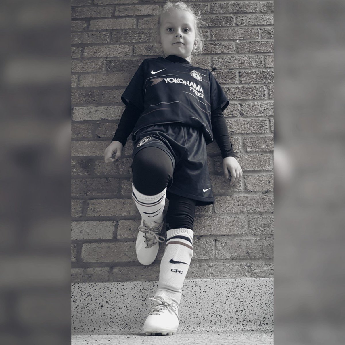 SharnWells16's tweet photo. Leila is so excited to do a week of football training at cobham @CFCFoundation https://t.co/kxKAmKrpSd
