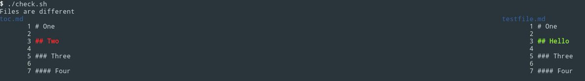 testthedocs's tweet image. Just in time for @APItheDocs Chicago we&apos;re happy to announce a new test to check to the order of headings in files, to make sure it is consistent through all files or your (API) documentation. Here a sneak preview of the &apos;Proof of Concept&apos;