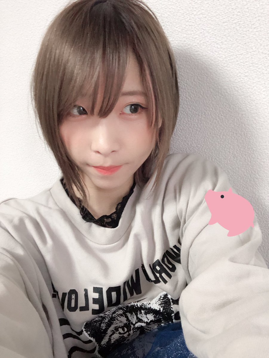 朝日奈丸佳 ほい 久しぶりの短い毛 前髪切りたいぞ T Co Gc5sebbmzu Twitter