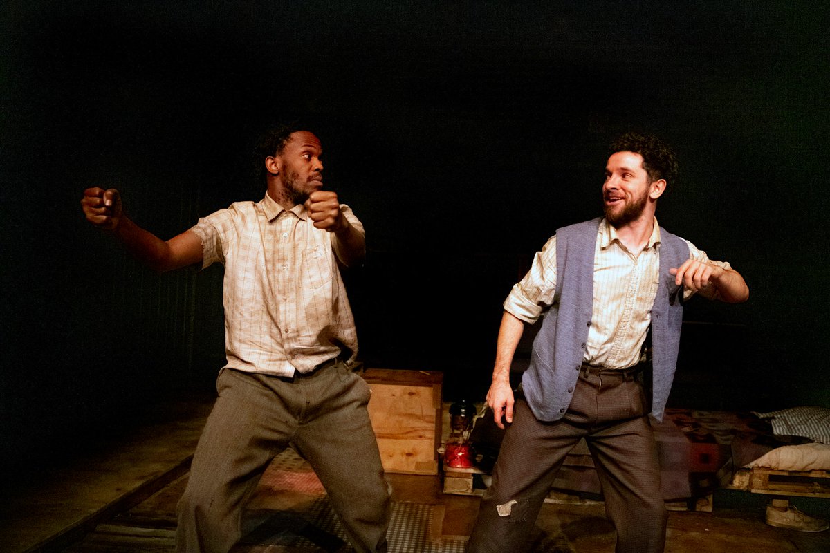 MSTacting's tweet photo. Our 2008 Graduate, Nathan Mcullen, is currently playing the role of Morrie in Blood Knot at The @OrangeTreeThtr which was nominated for 5 Off West End Awards. Congratulations Nathan! #MSTacting #MSTalumni https://t.co/eZ9bBEuPNL
