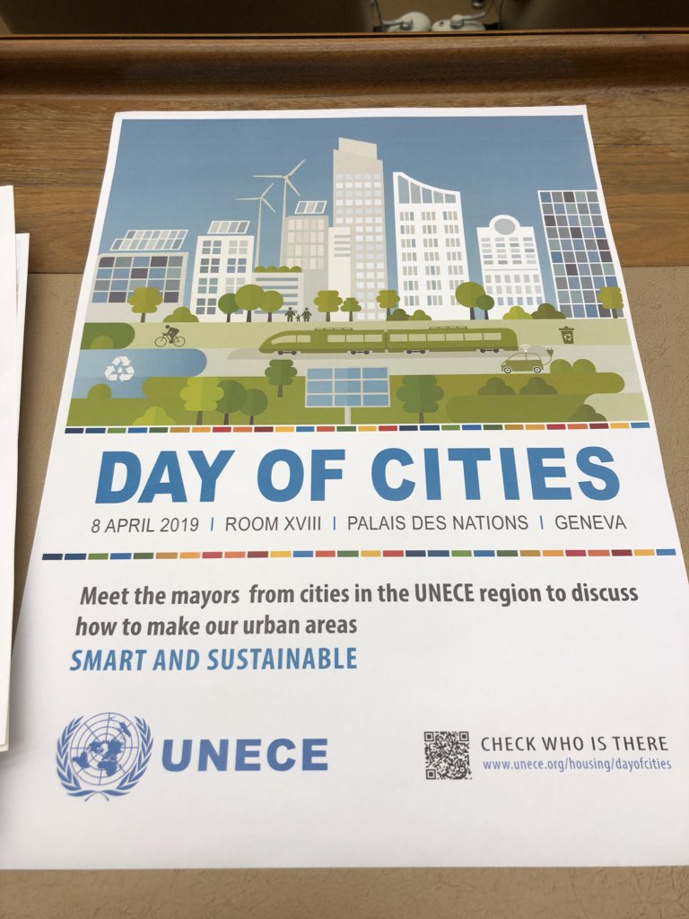 Jenna_Cramer's tweet photo. Excited to be at @UNECE for #DayOfCities to learn about cities leading the way for a smart, sustainable, healthy, and just Future #UNSDGs #Pittsburgh https://t.co/EOi9V7RcRK