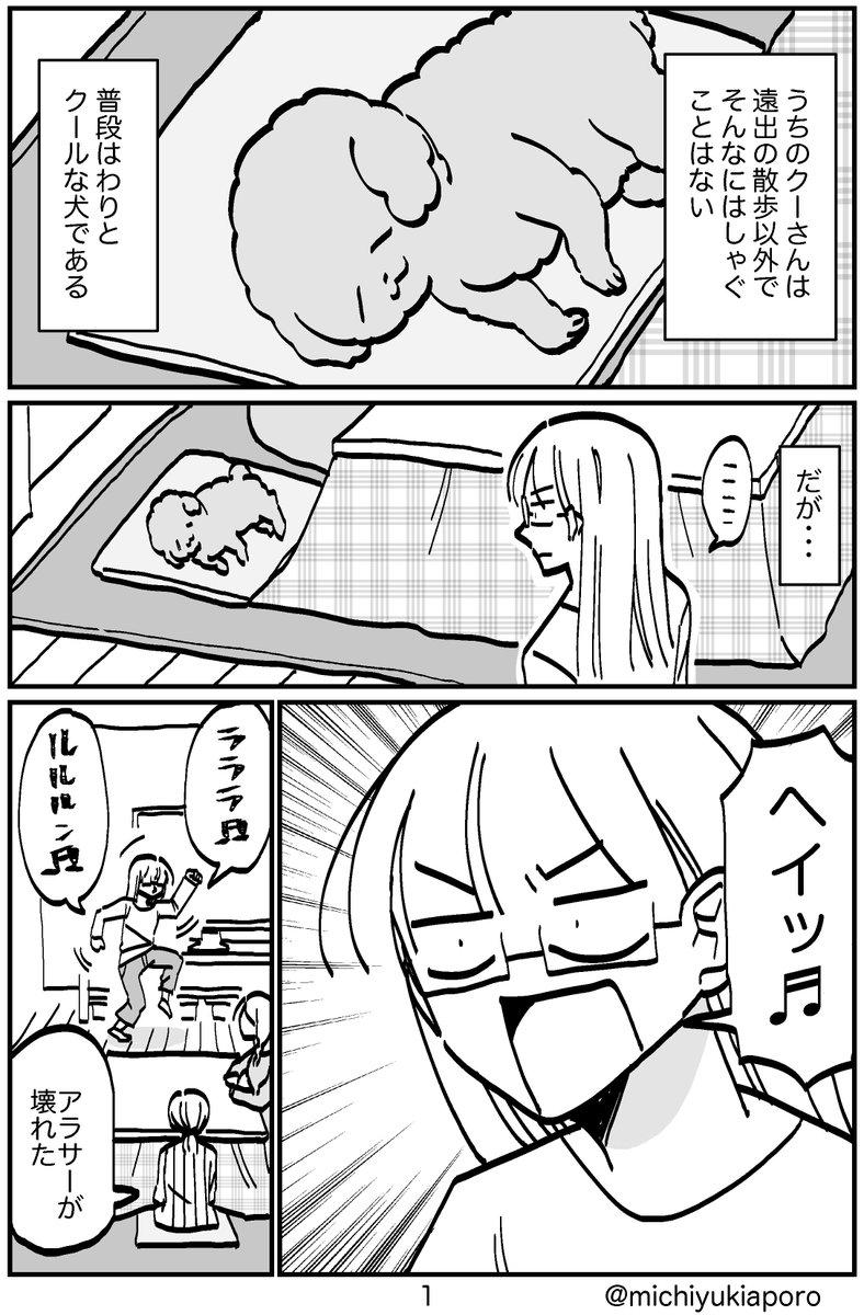 犬は素直であるという話。 