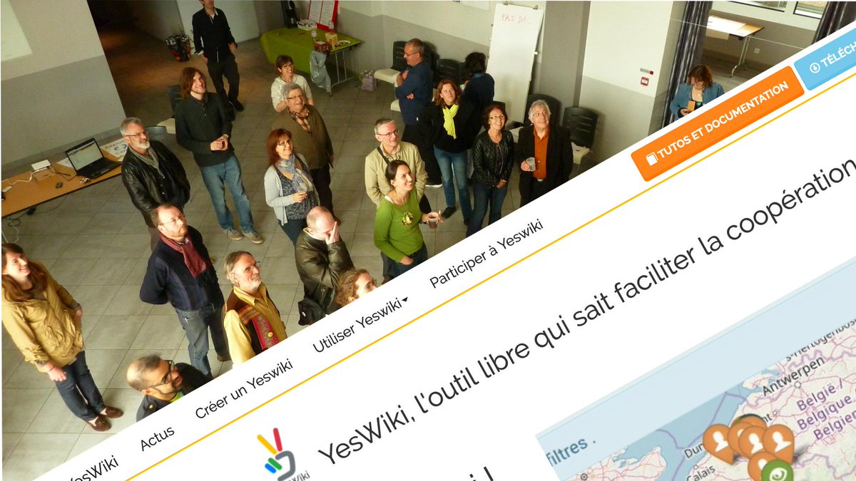 collectifosons's tweet photo. Le 25 avril nous vous proposons une journée pour : 
 - découvrir ensemble Yeswiki, 
 - partager les méthodes d'animation participative qui nous émoustillent.

Ce sera à la petite filature, à #Tours

Infos et inscriptions : https://t.co/hhoAEyreee 

#UsagesNumériques #BienVivre https://t.co/hyA5cDYuKa