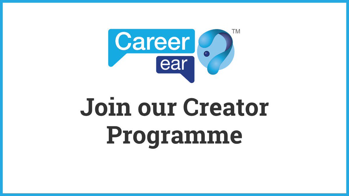 CareerEar's tweet photo. Students! Have you heard about our Creator Programme? Get behind the scenes of Career Ear and building a mobile app, meet employers from a range of industries, develop your skills and round off with a graduation party in October! Register here: https://t.co/BZ0ujXT8gi https://t.co/OAjIogcc2m