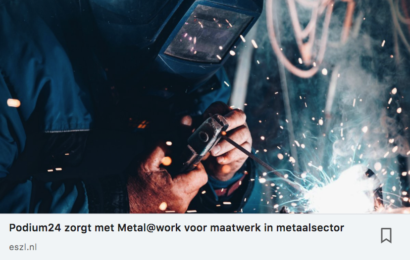Economische Samenwerking Zuid-Limburg (ESZL) publiceerde afgelopen vrijdag een mooi artikel over ons Metal@Work project linkedin.com/feed/update/ur…