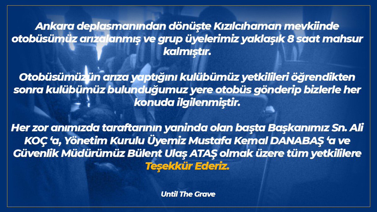 UntilTheGraveFB's tweet photo. Teşekkürlerimizle... https://t.co/nqhp5Ek8aY