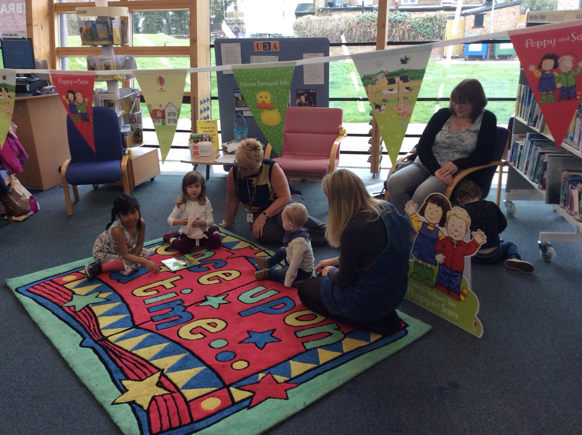 cambslib's tweet photo. Quacking good fun at March Library with a Farmyard Tales special and duck treasure hunt #PoppyandSam #libraries #fun #stories #reading #cambslib @readingagency @Usborne https://t.co/fCNgT1P6FV
