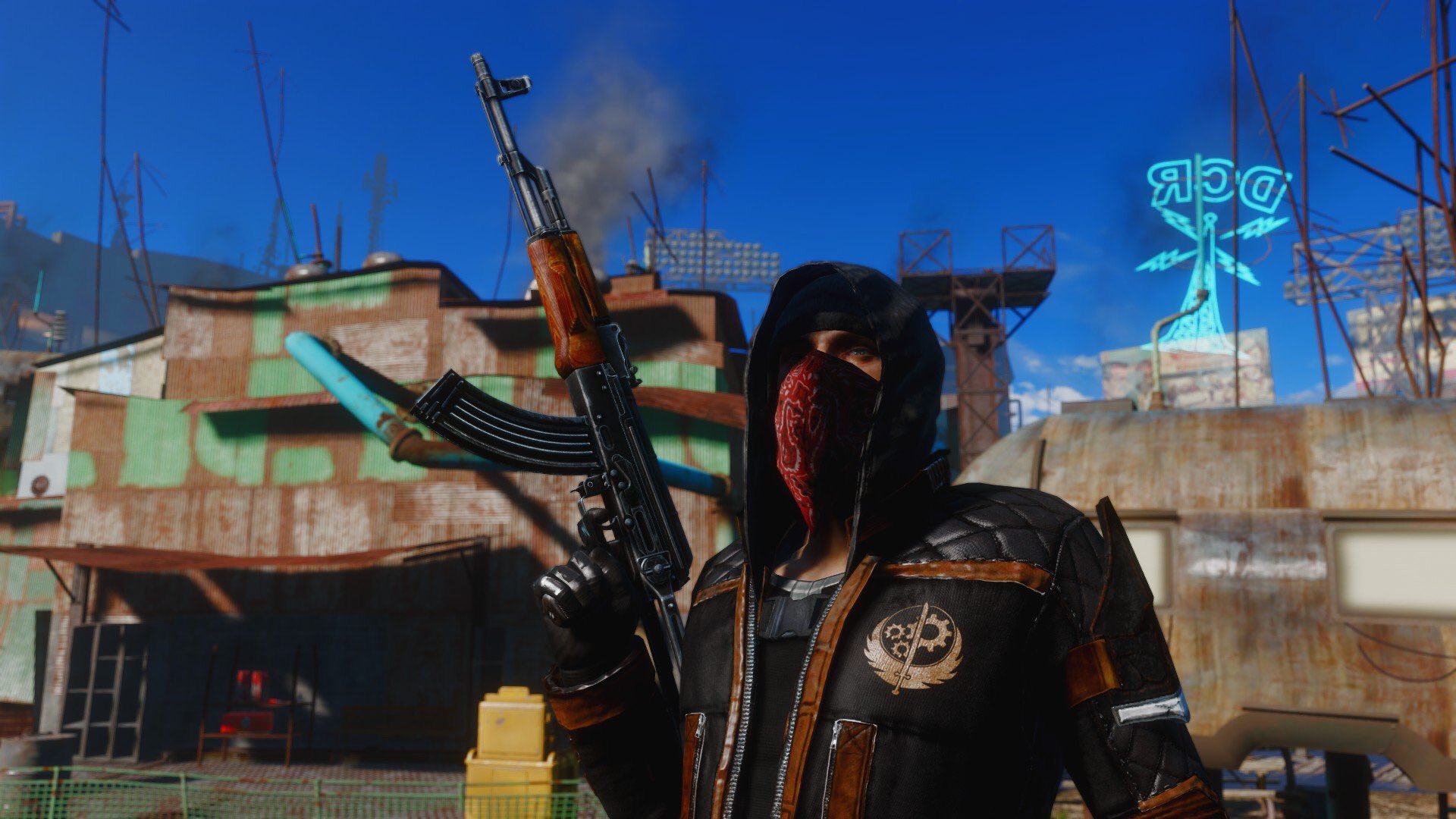 Falfer Fallout4 Fallout4のakm Projectってmodはakm以外にもak103やvepr Ak74u Ak74m Ak9までも使える上好きにマガジンハンドガードマズル光学標準器を付け替えられるakマニア垂涎モノのmodなので超オススメ なお現在実質ダウンロード不可のもよう