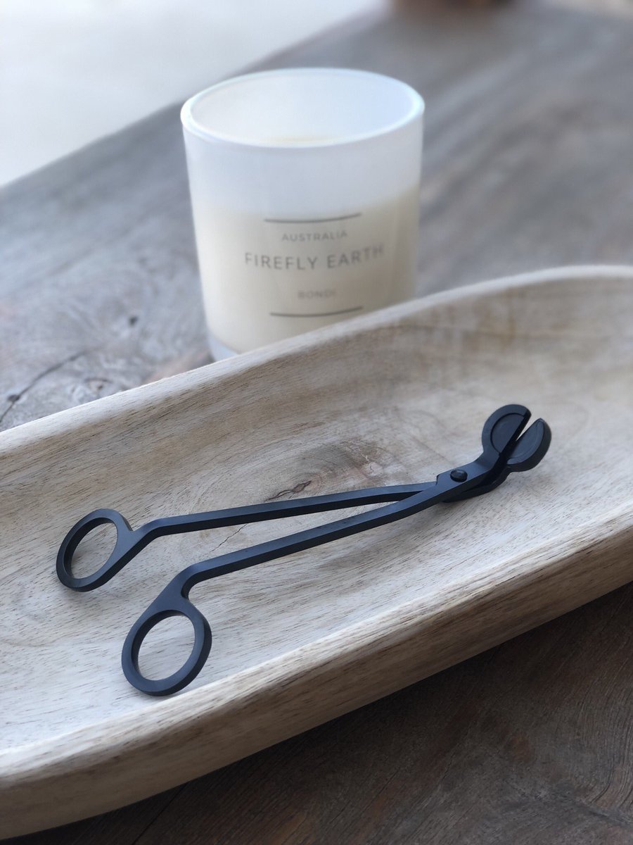 fireflycandle's tweet photo. NEW to Firefly Earth - wick trimmers in Matte Black  

https://t.co/UjyqYVMLQi

#candles #accessories https://t.co/6YLZYBui7T