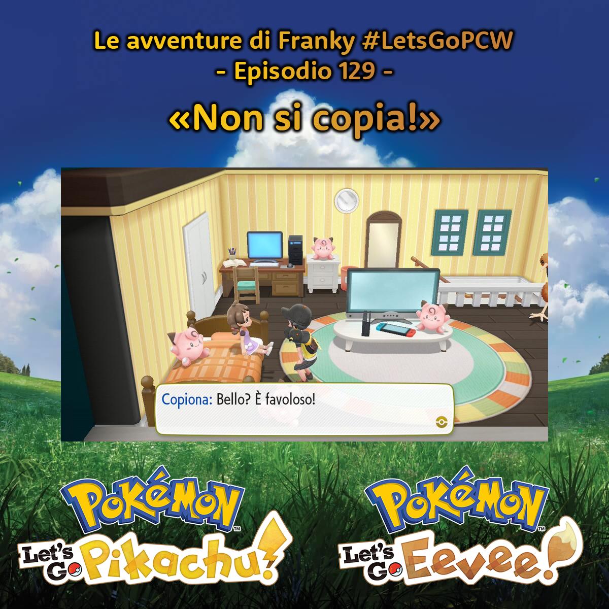 pokemoncentral's tweet photo. #LetsGoPCW: chi sei tu? E chi sono io? https://t.co/BIsf2MoSxr
#PokemonLetsGo https://t.co/0CaS9xi8P9