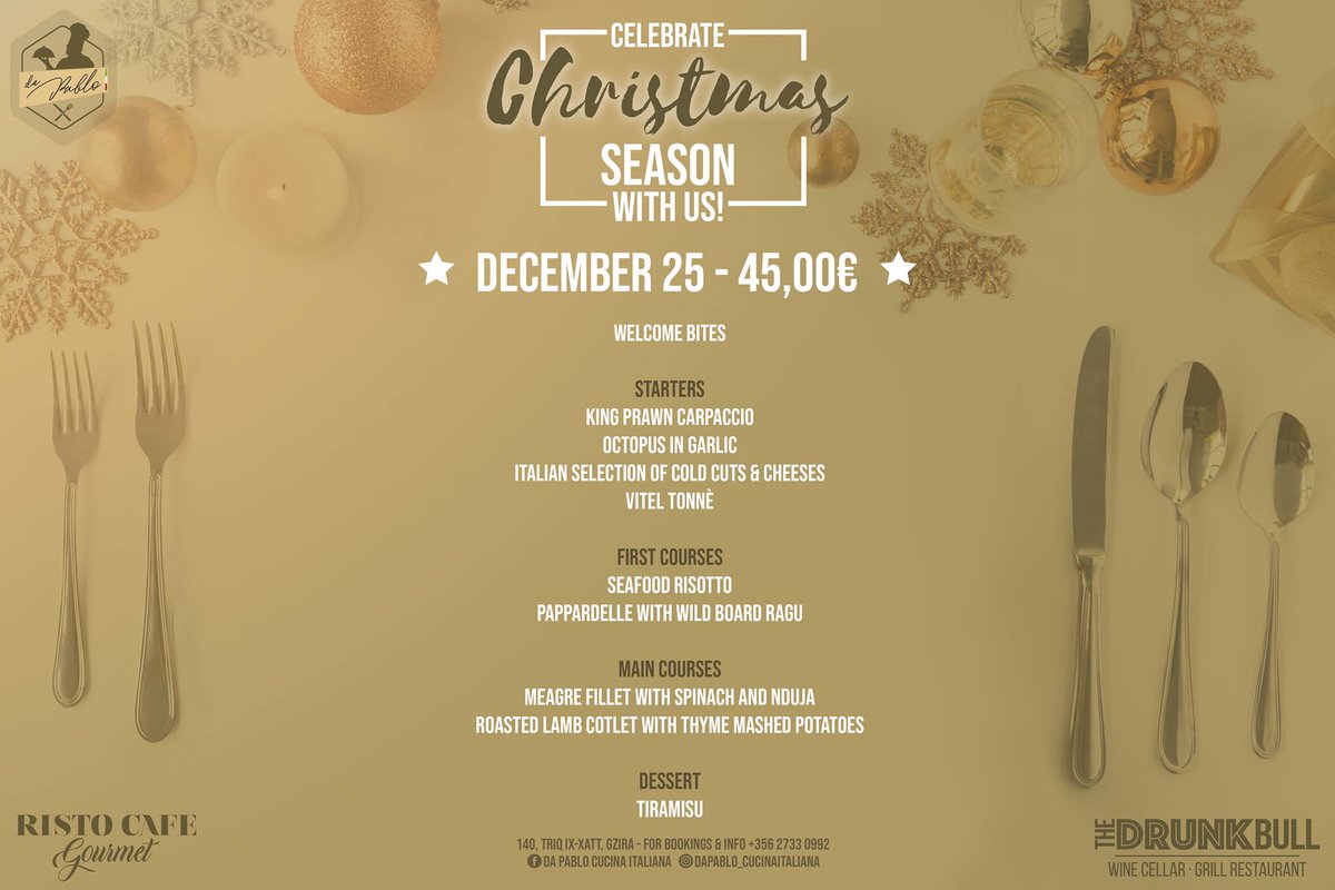 Naxoltd's tweet image. The #week is over, we leave you with our latest work for #DaPablo Cucina Italiana👨‍🍳
Have a nice #weekend by the entire #team!
#Naxo 🚀 #StraightToThePoint 🎯