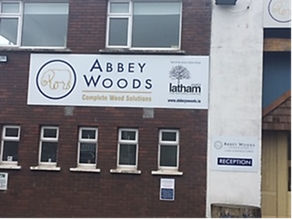 lathamsltd's tweet photo. We now have our Latham's branding up at our @AbbeyWoodsLtd site in Dublin. It's looking good! https://t.co/8zm9wU6Ypf