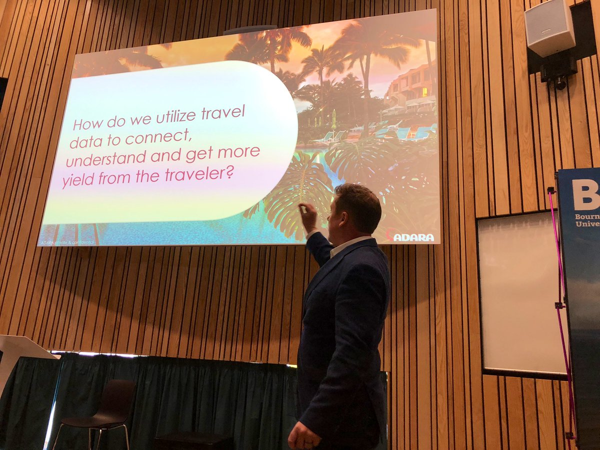 BUTourismHotel's tweet photo. A very interesting and informative presentation from Ted Sullivan @Ted_Sullivan, VP, Resort &amp; Destination Analytics at @adaraglobal on Digital KPIs Every Destination Marketer &amp; Researcher Should Embrace in 2019 #TTRAEur2019 #BUTourismHotel https://t.co/MBgaEQK5KP