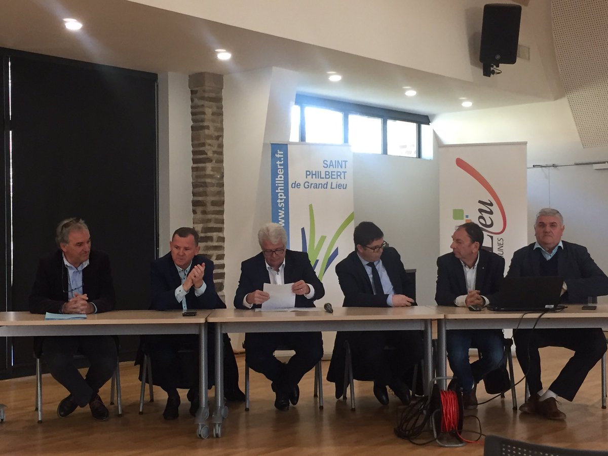 Très heureux d’accueillir @PGrosvalet à Saint Philbert de Grand Lieu pour la signature de la convention concernant la déviation sud du contournement de la ville.
#EnergiePositive 
#DéveloppementRoutier 
<a href="/loireatlantique/">Loire-Atlantique</a>