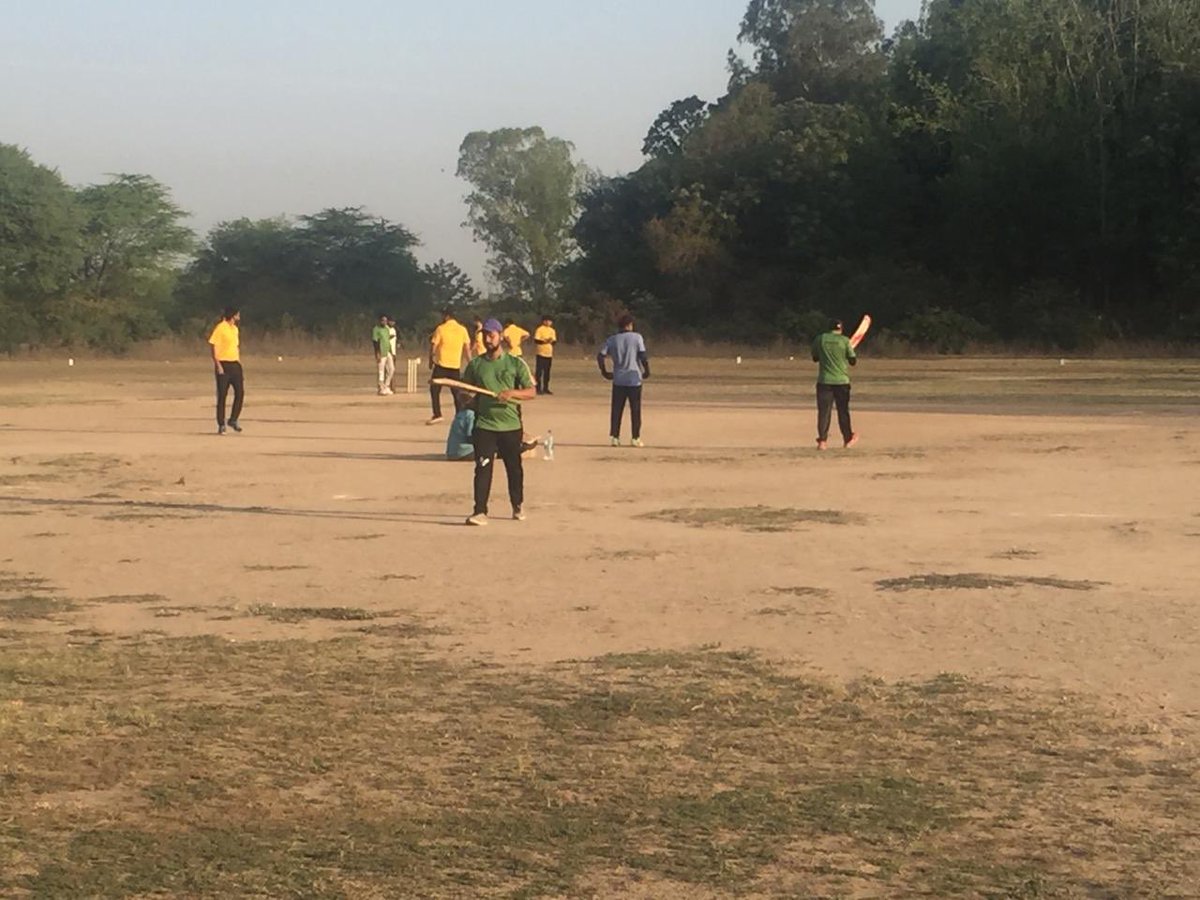 sdeievent's tweet image. #sDRangruts won their match against #sDDynamos by 26 runs with #smarTian Anand Yadav declared as player of the match. #WorkPlayLearn